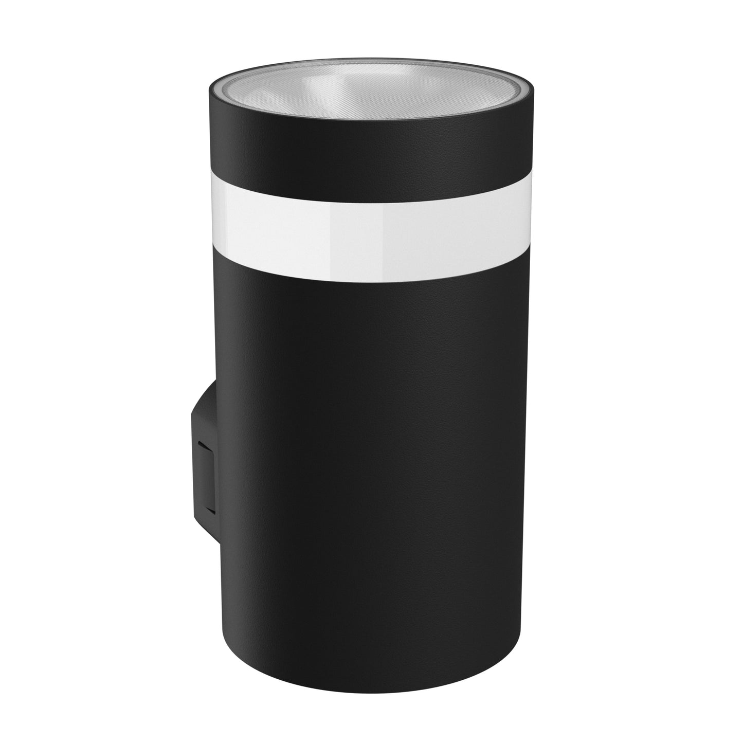 LED Aussenleuchte TORRE RING 9W 1000lm 30° IP54 Wandleuchte rund schwarz CCT 3000-6000K