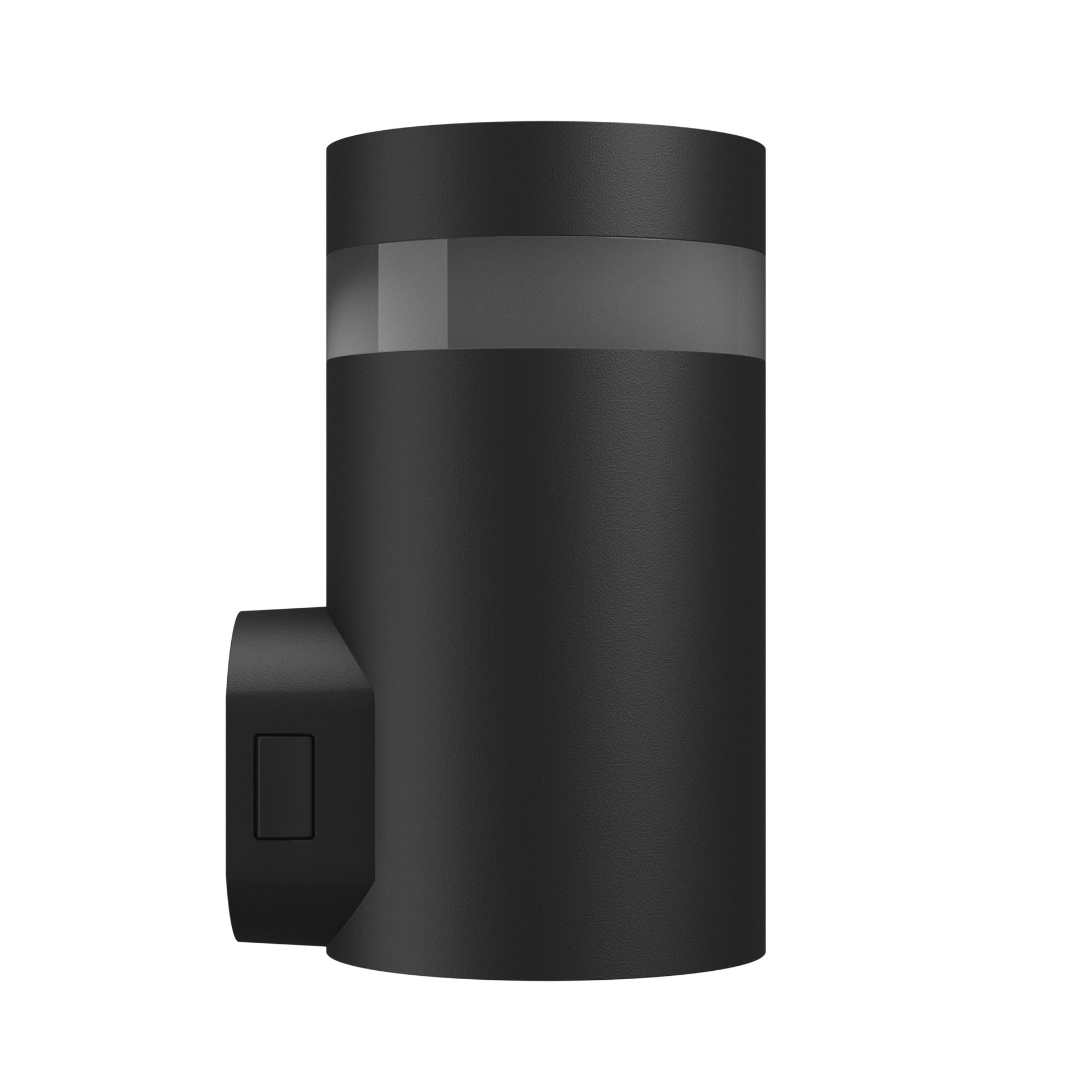 LED Aussenleuchte TORRE RING 9W 1000lm 30° IP54 Wandleuchte rund schwarz CCT 3000-6000K