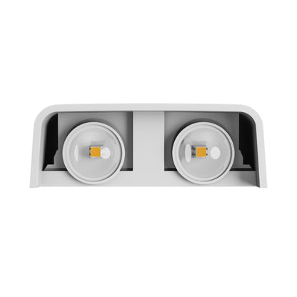 LED CCT-Wandleuchte LUNARIX 2 IP54 Außenleuchte RA90 weiss 230V Up/Down 4W