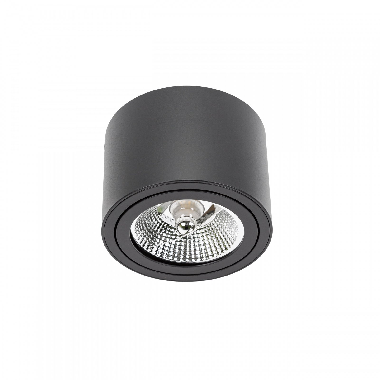 LED Chloe AR111 GU10 Aufbauleuchte schwenkbar schwarz Deckenleuchte IP20 max. 35W