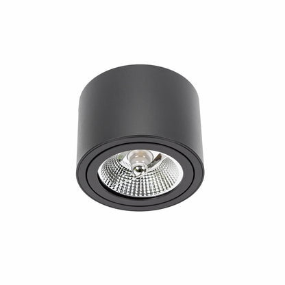 LED Chloe AR111 GU10 Aufbauleuchte schwenkbar schwarz Deckenleuchte IP20 max. 35W