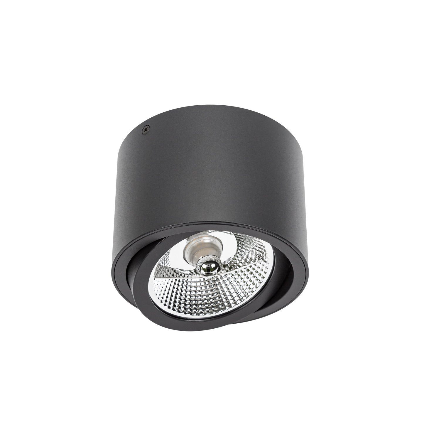 LED Chloe AR111 GU10 Aufbauleuchte schwenkbar schwarz Deckenleuchte IP20 max. 35W