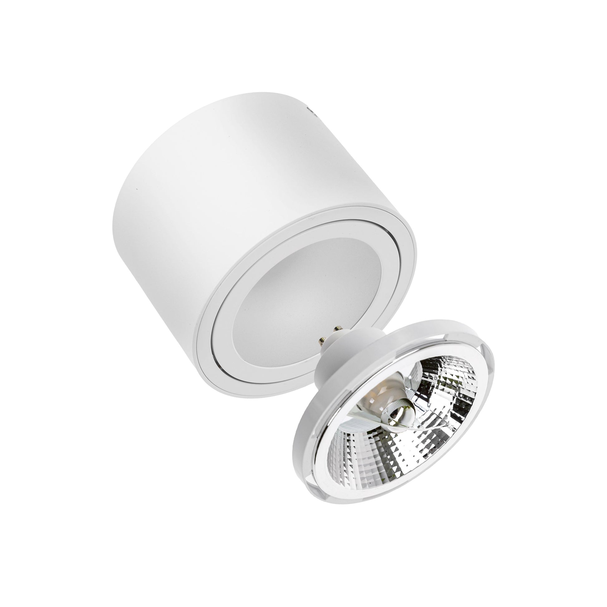 LED Chloe AR111 GU10 schwenkbar weiss Deckenleuchte IP20  max. 50W rund