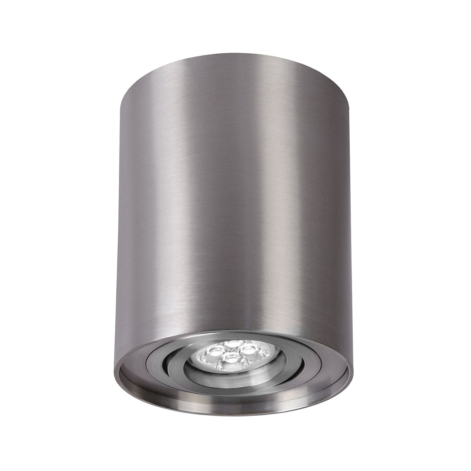 LED Chloe GU10 schwenkbar silber Deckenleuchte IP20 downlight max.35W rund