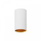 LED Chloe TUBA GU10 Aufbauleuchte weiss & Gold Deckenleuchte IP20 max. 10W rund