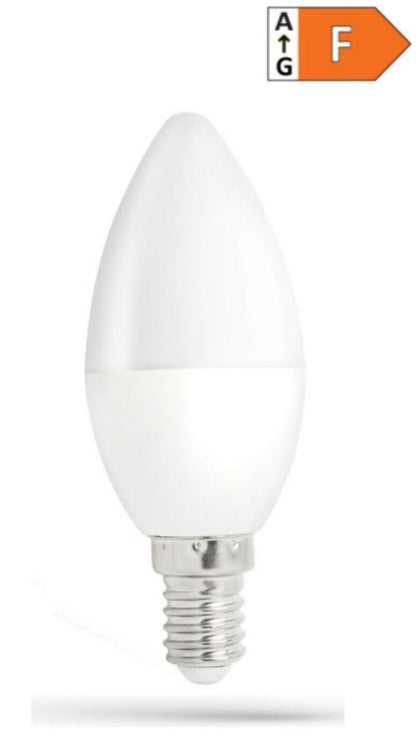 LED E14 C35 Kerzenform 1W = 15 Watt Leuchtmittel 230V 90lm 270° Warmweiss 3000K