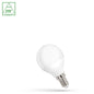 LED E14 G45 matt 1W Tropfenform 270° 90lm 230V Kaltweiss 6000K