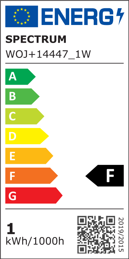 LED E14 G45 matt 1W Tropfenform 270° 90lm 230V Kaltweiss 6000K