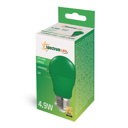 LED E27 A50 Farbig Bunt 4,9W Birne 270° Lichterkette Leuchtmittel Deko GRÜN