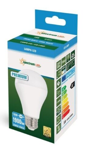 LED E27 A70 18W = 114W Birne 180° 1800lm 230V Kaltweiss 6000K