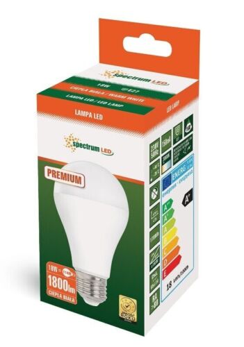 LED E27 A70 18W = 114W Birne 180° 1800lm 230V Warmweiss 3000K