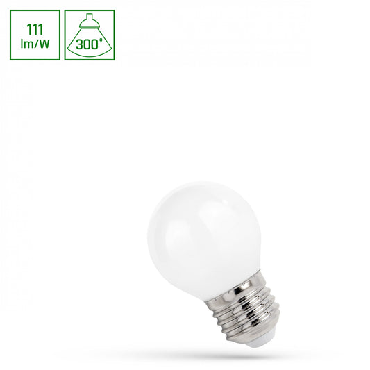 LED E27 G45 Filament matt 5,5W 300° Tropfen 610lm 230V Warmweiss 2700K