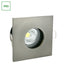 LED Einbaustrahler GU10 Spot Badezimmer Downlight IP65 max. 10W eckig silber