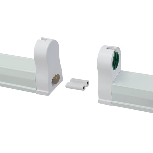 Fassung Halterung für LED Röhren Lichtleiste 60cm T8  G13 Verbindbar