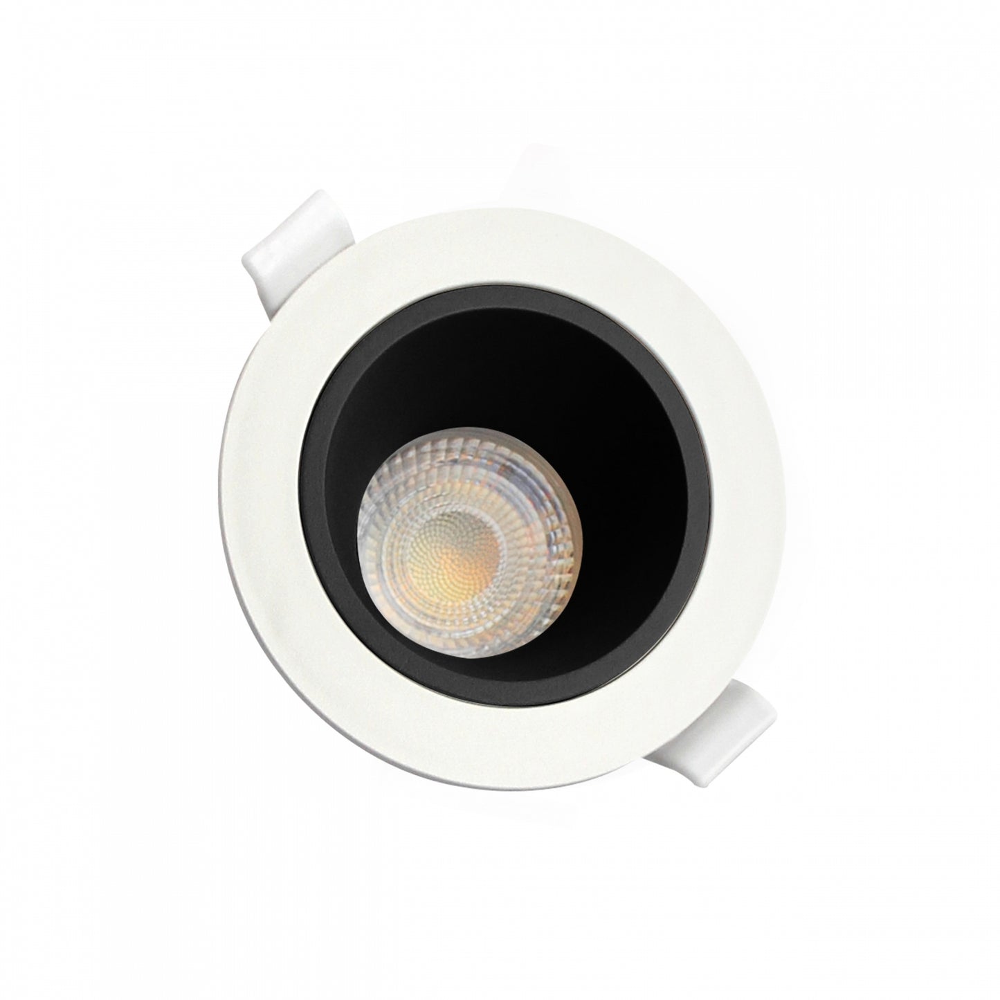 LED FIALE CORE ANTI-GLARE GU10 Einbaustrahler max. 6W Ø95mm rund weiß schwarz IP20