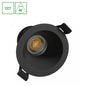 LED FIALE CORE Complete Einbaustrahler Downlight 7W Ø90mm rund schwarz IP20 CCT 2700K-6000K