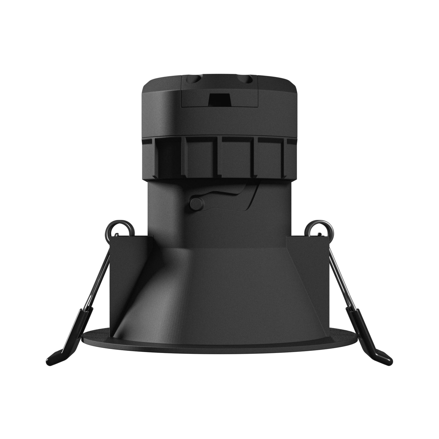 LED FIALE CORE Complete Einbaustrahler Downlight 7W Ø90mm rund schwarz IP20 CCT 2700K-6000K