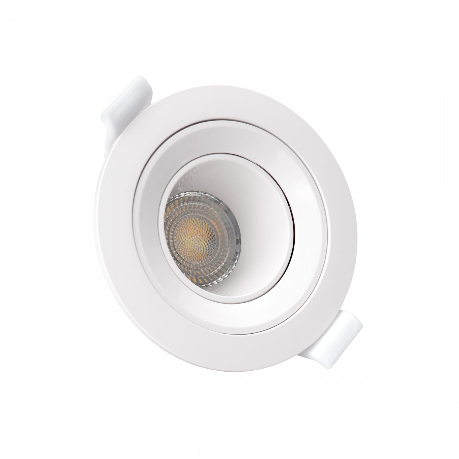 LED FIALE CORE DEEP GU10 Einbaustrahler max. 6W Ø86mm rund weiß IP20 schwenkbar