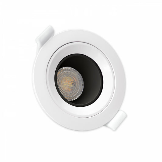 LED FIALE CORE DEEP GU10 Einbaustrahler max. 6W Ø86mm rund weiß schwarz IP20 schwenkbar