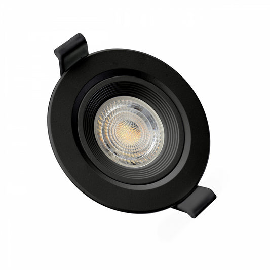 LED FIALE CORE FLAT Einbaustrahler max. 6W Spot Downlight schwenkbar IP20 rund schwarz