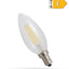 LED Filament E14 C35 Kerze Klar 4W = 39 Watt 460lm 300° Retro Neutralweiss 4000K