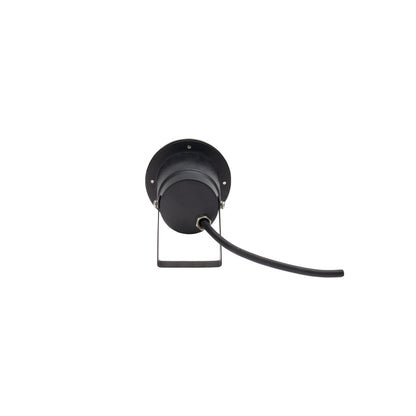 LED FLORI GU10 ALU ANGLE Gartenspot mit Erdspieß IP65 Bodenstrahler max. 6W schwarz