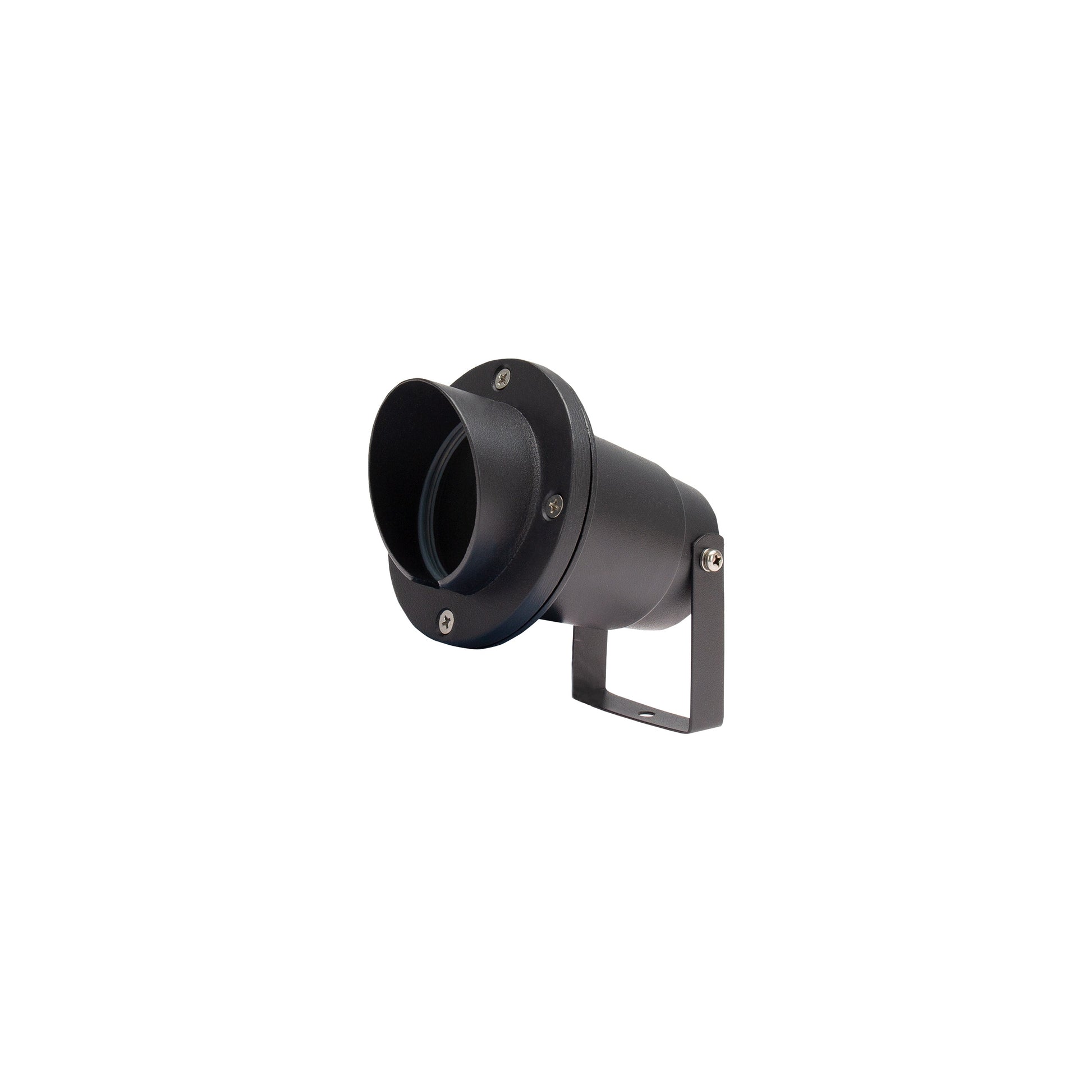 LED FLORI GU10 ALU ANGLE Gartenspot mit Erdspieß IP65 Bodenstrahler max. 6W schwarz