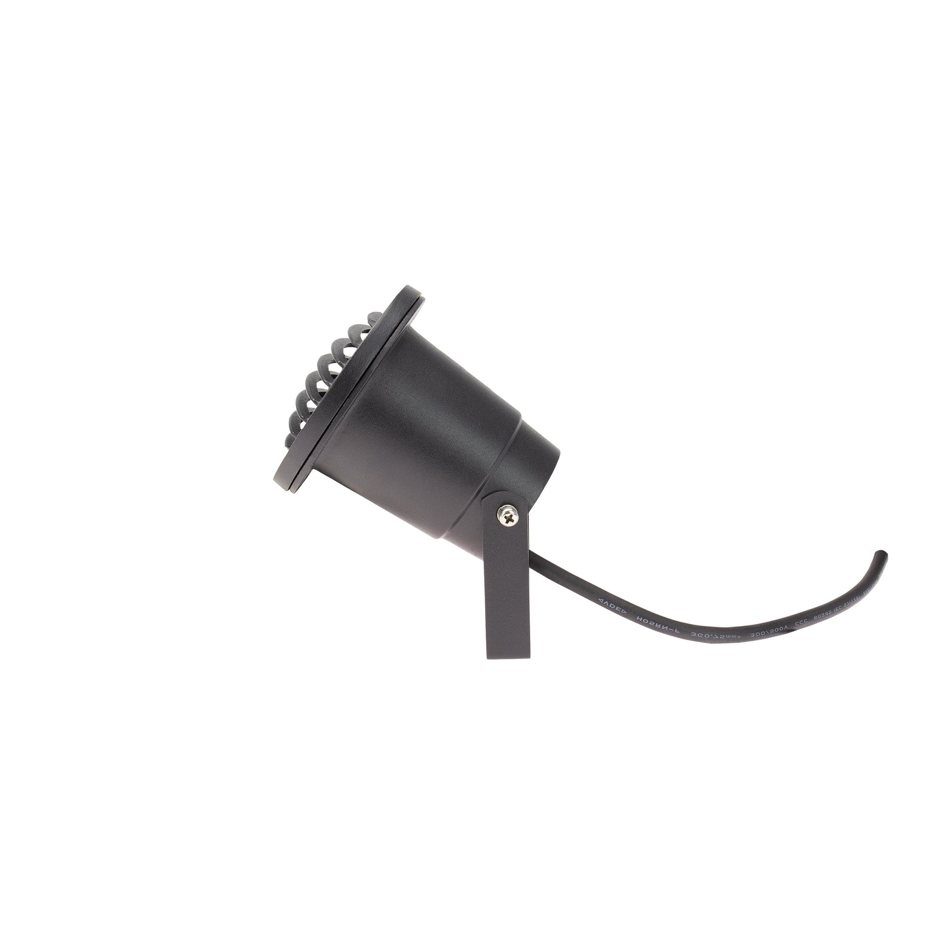 LED FLORI GU10 ALU RAY Gartenspot mit Erdspieß IP65 Bodenstrahler max. 6W schwarz