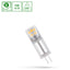 LED G4 2,5W = 27W klar 270lm 12V Premium 270° Warmweiss 3000K