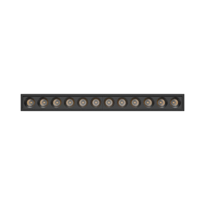 LED Grid S Surface Mounted Deckenleuchte 12W  40° 1200lm schwarz IP20 Aufbau UGR&gt;19 CCT 2700-4000K