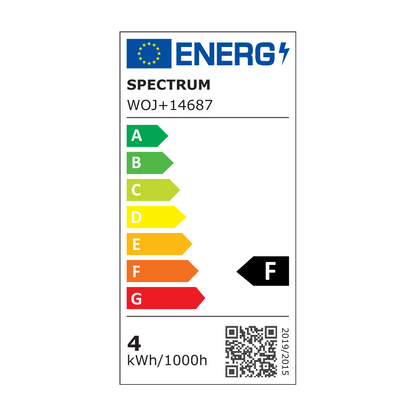 LED GU10 4W = 40W 38° Reflektor 360lm schwarz 230V Warmweiss 3000K