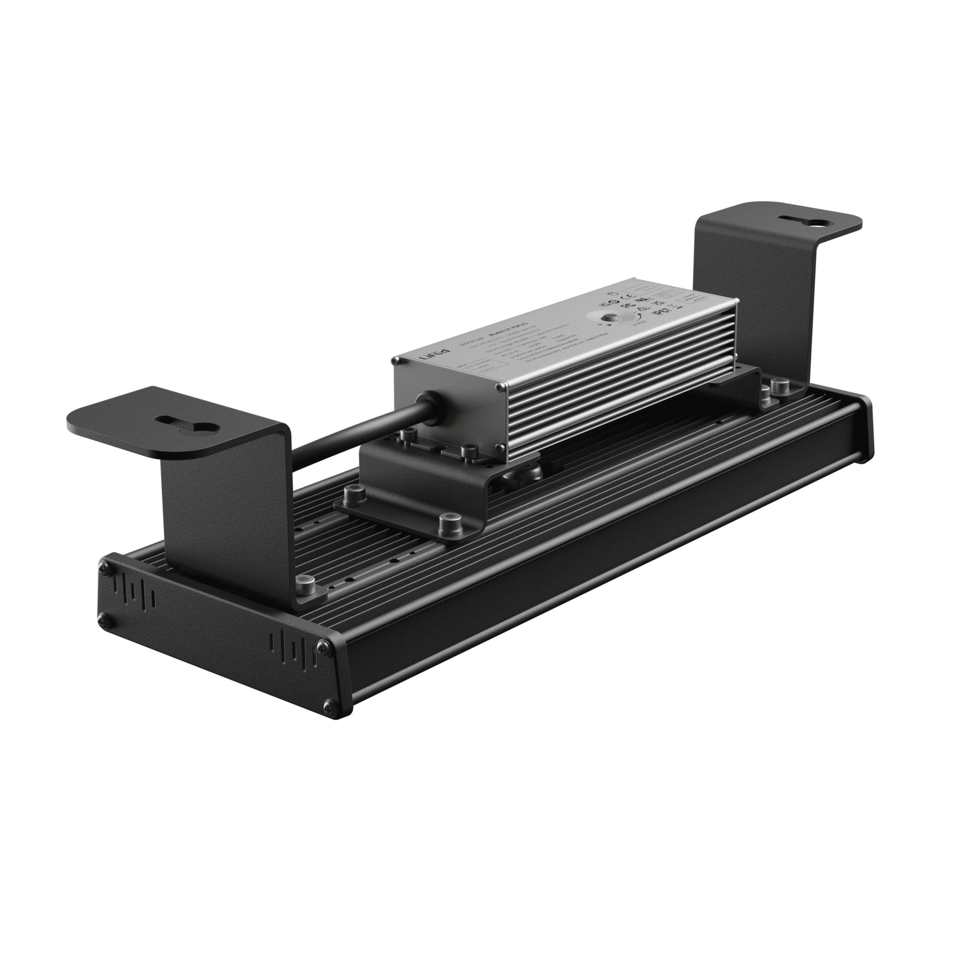 Spectrum LED HALLS LINE 3 HIGH BAY 75W Hallenleuchte 12375lm schwarz 90° 230V IP66 Industrieleuchte IK10 Neutralweiß 4000K 0-10V DIMMBAR