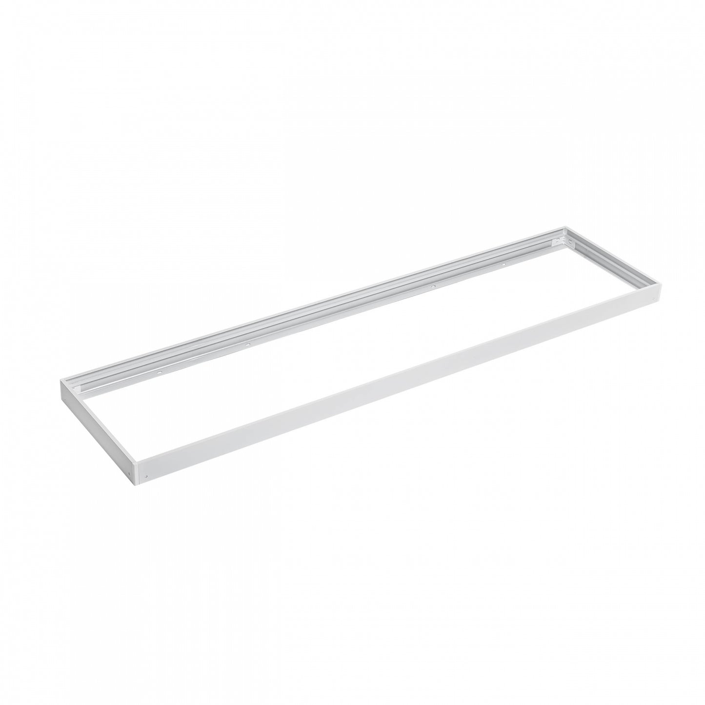 LED Halterung für Penel Aufbaurahmen 30x120cm weiss klappbar faltbar