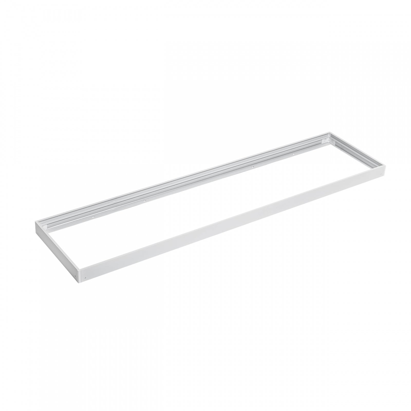 LED Halterung für Penel Aufbaurahmen 30x120cm weiss klappbar faltbar