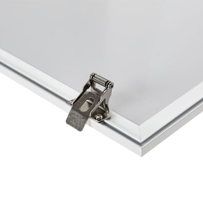 LED Halterungssatz Hacken Premium 60x60cm für LED Panel ALGINE Leuchten IK06 Stahl