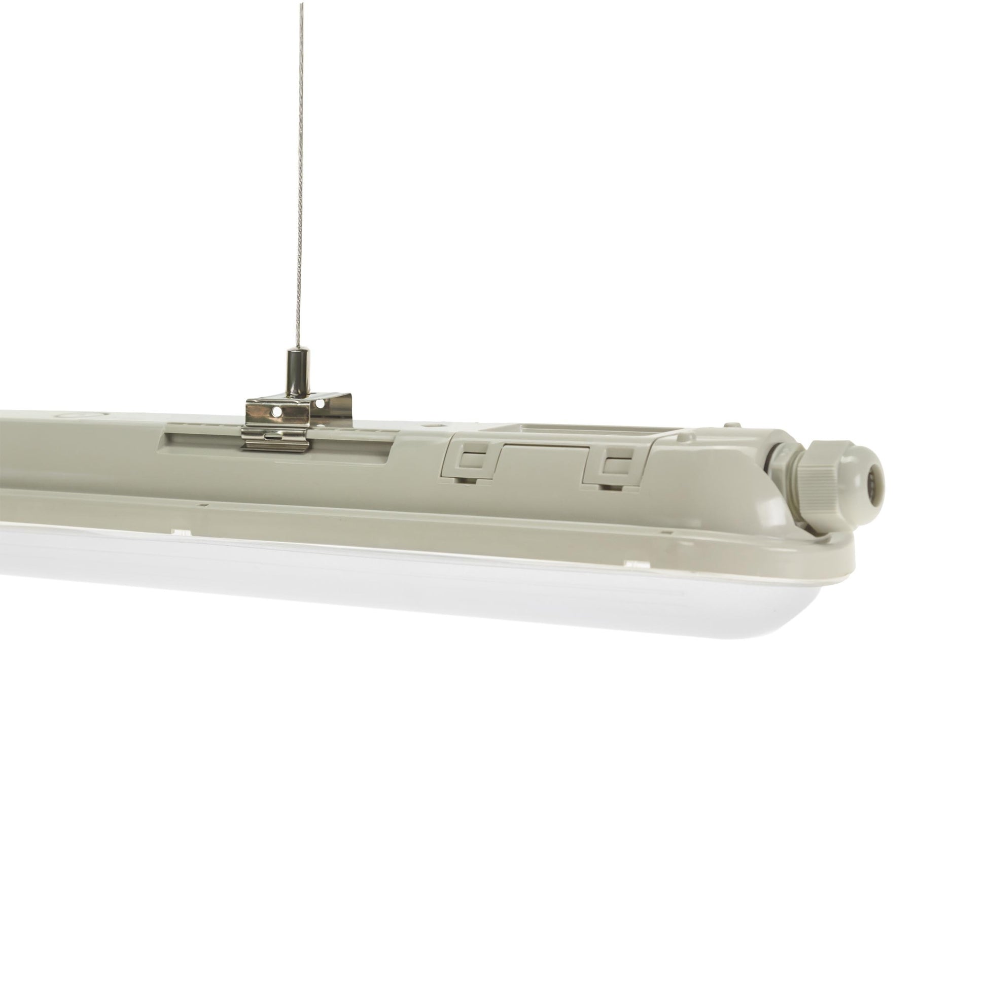 LED LIMEA GIGANT HERMETIC 52W 150cm Feuchtraumleuchte 8900lm Wannenleuchte IP65 grau Kaltweiss 6000K