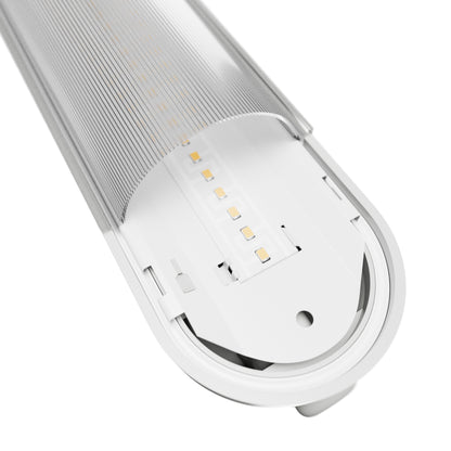 LED LIMEA GIGANT PRO 20/26/33/40W 120cm Feuchtraumleuchte 6200lm Wannenleuchte IP66 grau IK10 Neutralweiss 4000K