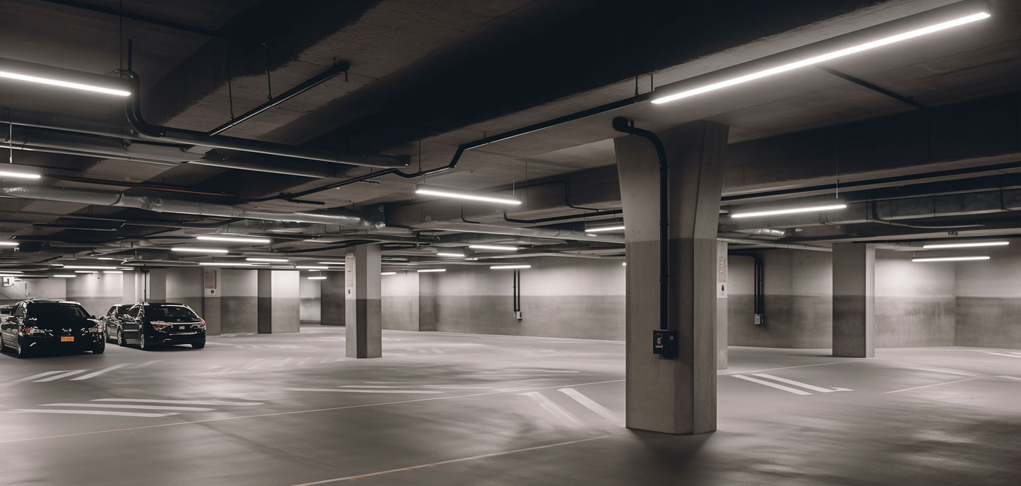 Spectrum LED LIMEA GIGANT PRO 27-58W 150cm Feuchtraumleuchte 9000lm Wannenleuchte IP66 grau IK10 Kaltweiß 6000K DALI - Sonderanfertigung