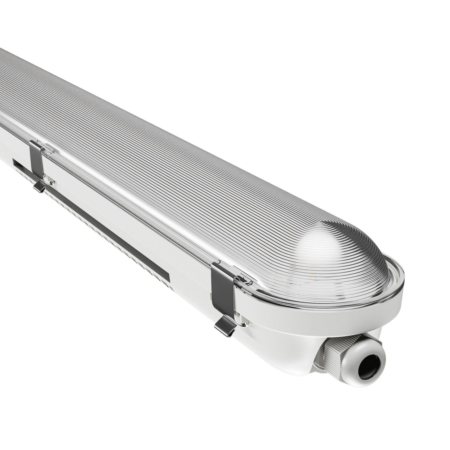 Spectrum LED LIMEA GIGANT PRO 40-85W 150cm Feuchtraumleuchte 13200lm Wannenleuchte IP66 grau IK10 Kaltweiß 6000K DALI - Sonderanfertigung