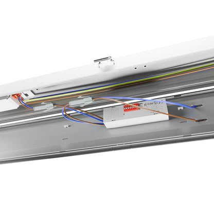 Spectrum LED LIMEA GIGANT PRO 40-85W 150cm Feuchtraumleuchte 13200lm Wannenleuchte IP66 grau IK10 Kaltweiß 6000K DALI - Sonderanfertigung