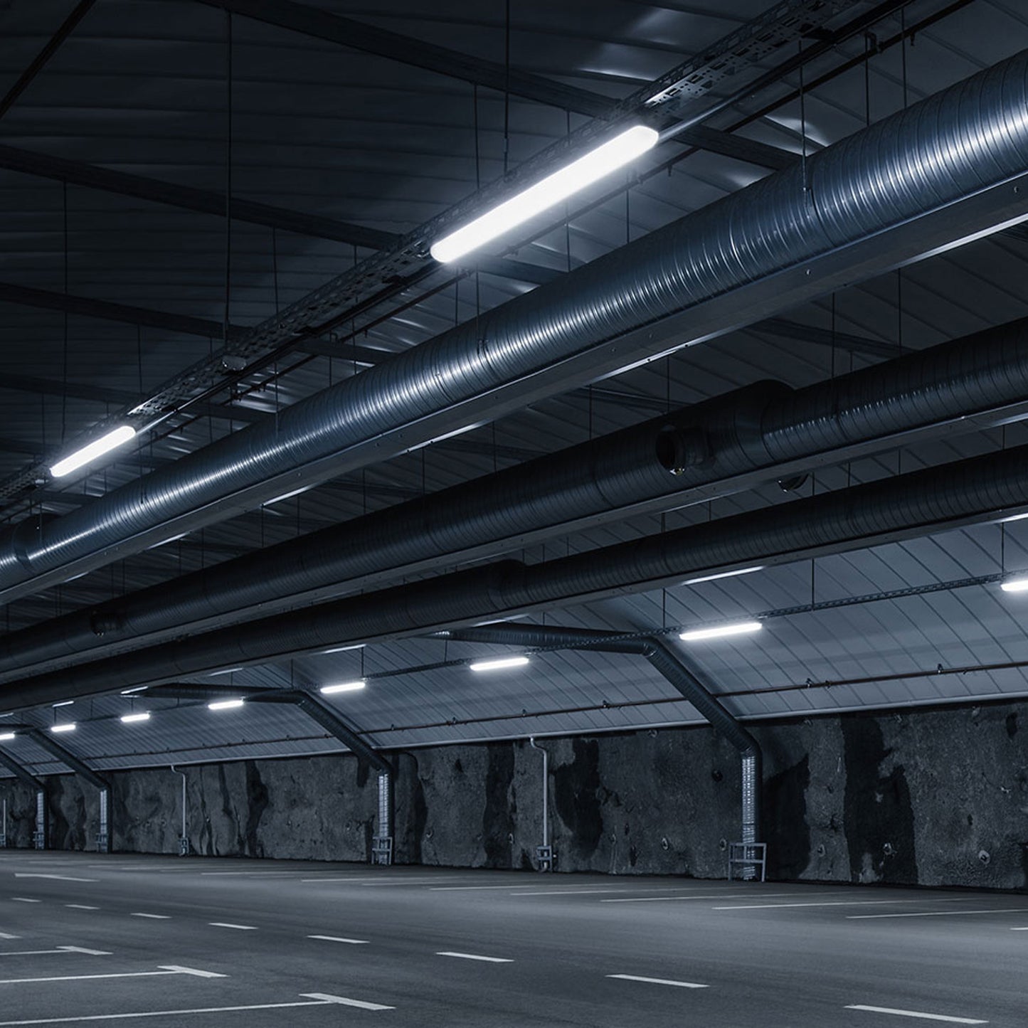 LED LIMEA GO HERMETIC 50W 120cm Feuchtraumleuchte 6700 lm Wannenleuchte IP65 IK07 Kaltweiss 6000K
