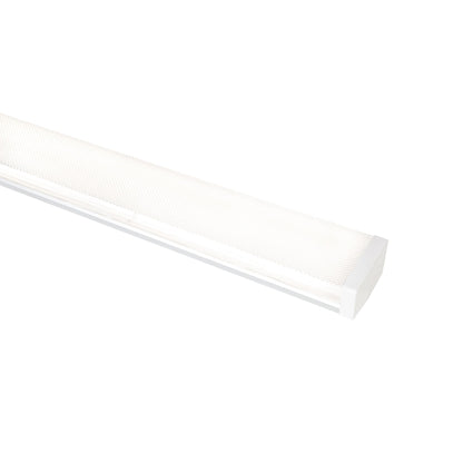 LED LIMEA PRISMATICA 120cm Deckenleuchte 40W 5100lm weiss 100° IK10 230V IP44 Neutralweiss 4000K