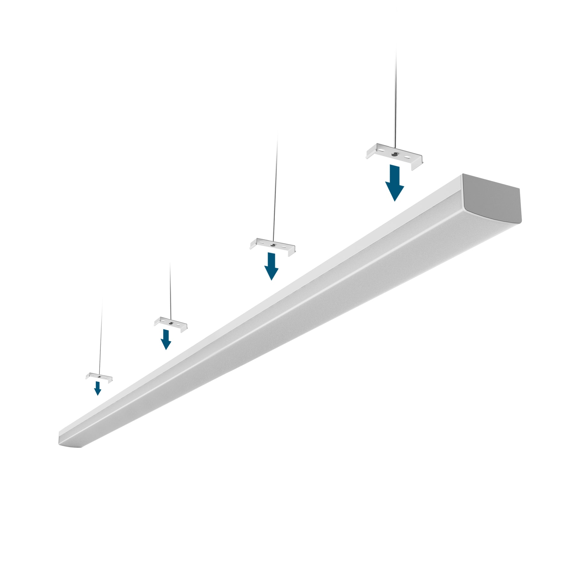 LED LIMEA SUBTILO 120cm Deckenleuchte 30W 3600lm weiss 120° 230V IP20 2700-6000K CCT