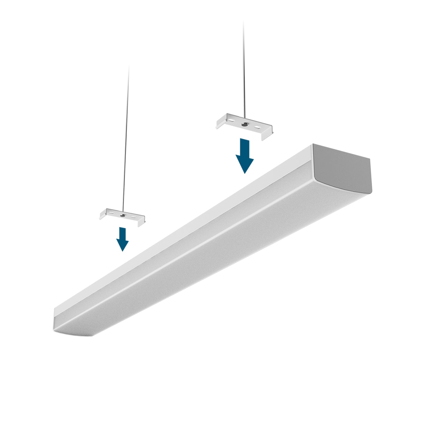 LED LIMEA SUBTILO 60cm Deckenleuchte 15W 1800lm weiss 120° 230V IP20 2700-6000K CCT