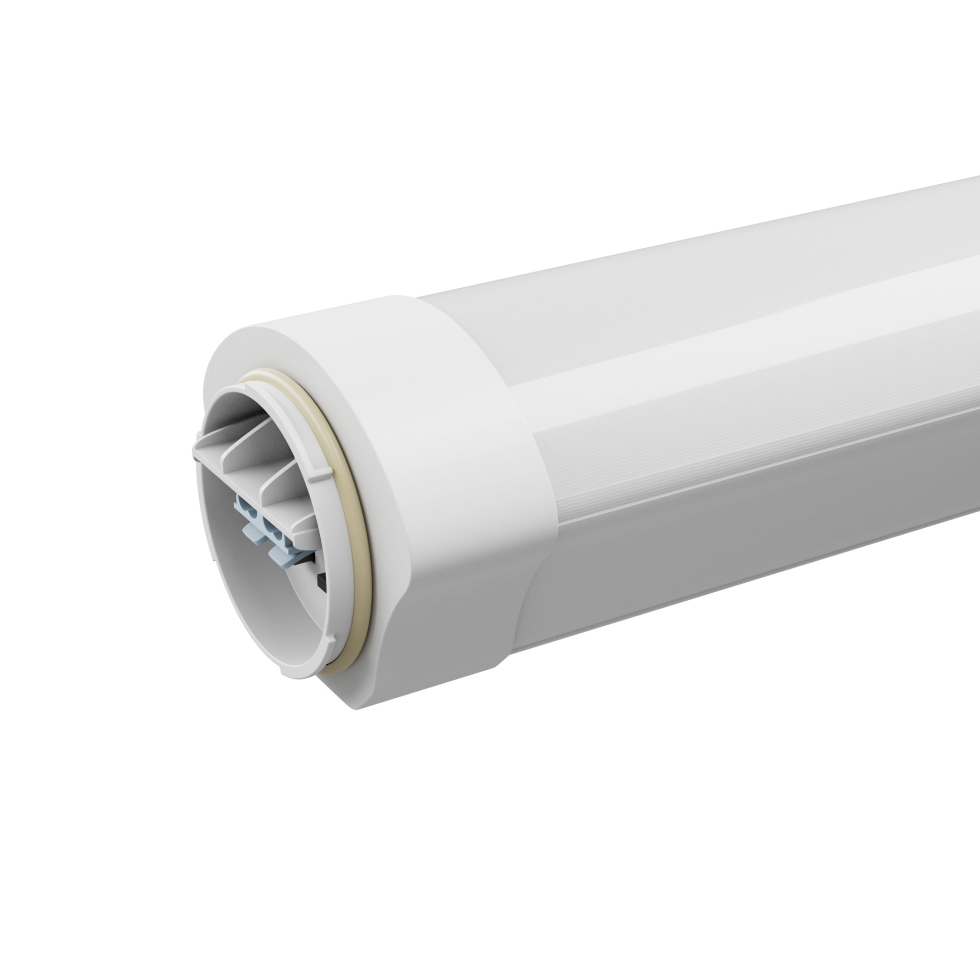 LED LIMEA VARIO HERMETIC 30/40/50W 150cm Feuchtraumleuchte 8750lm 120° IP65 grau IK08 3 CCT 3000-6000K