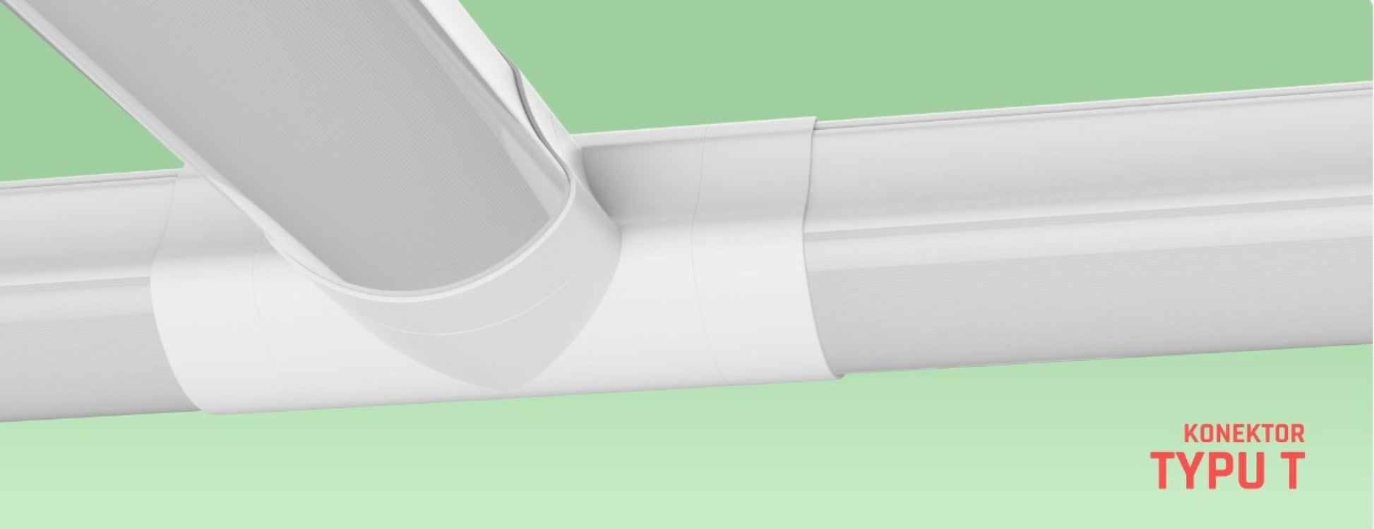 LED LIMEA VARIO T Verbinder für Feuchtraumleuchte LIMEA VARIO weiss