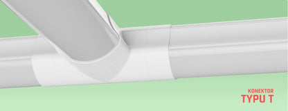 LED LIMEA VARIO T Verbinder für Feuchtraumleuchte LIMEA VARIO weiss