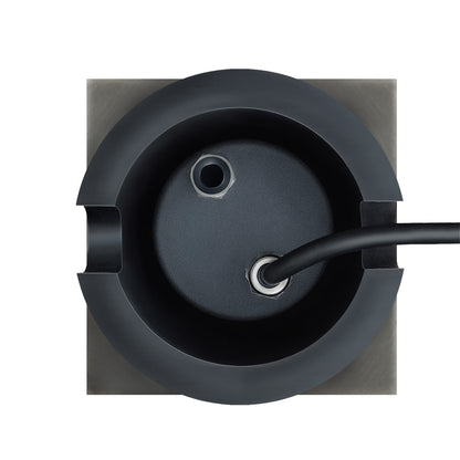 LED LUKKA CONNECT GU10 Bodenstrahler Gartenspot IP67 max. 4W grau eckig