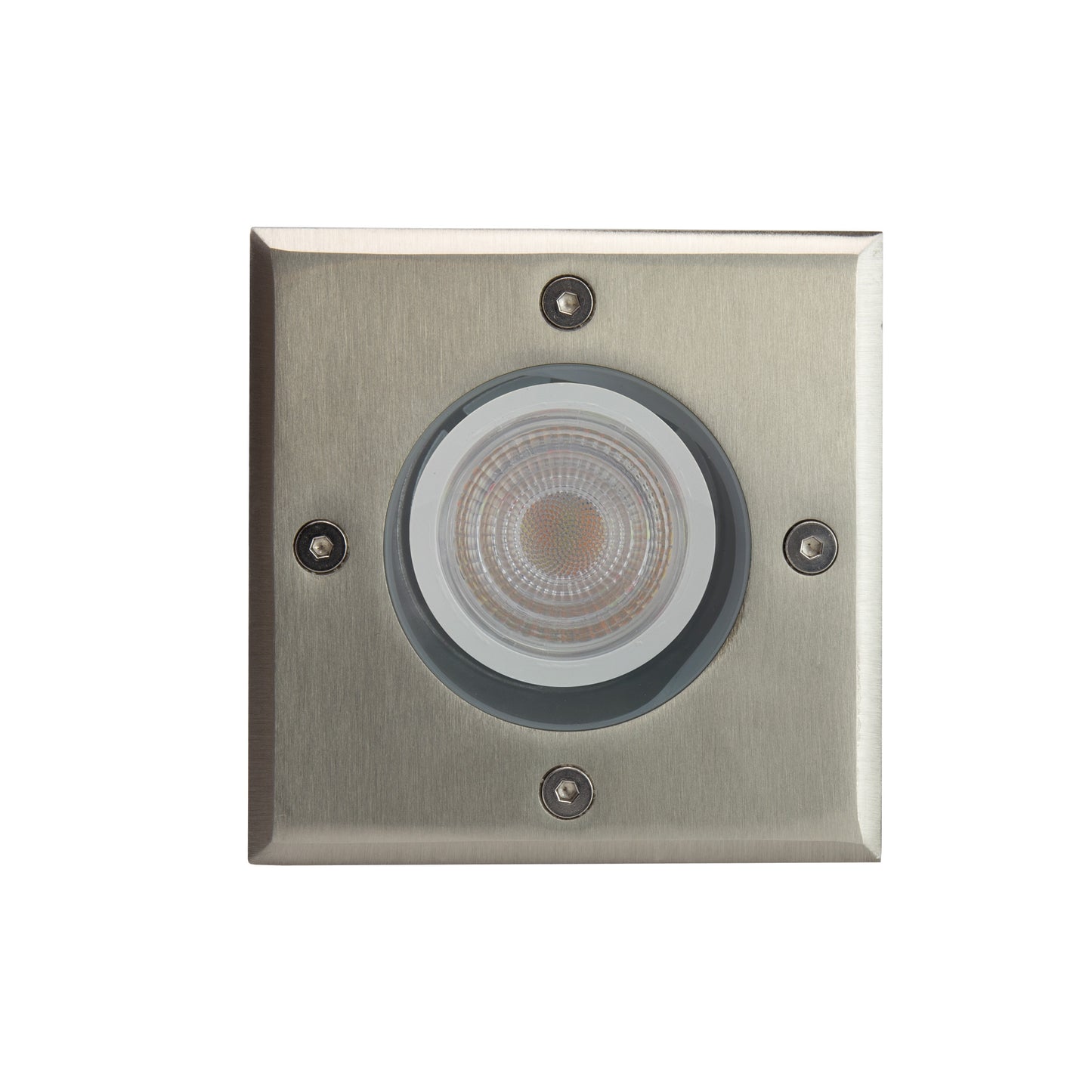 LED LUKKA CONNECT GU10 Bodenstrahler Gartenspot IP67 max. 4W grau eckig