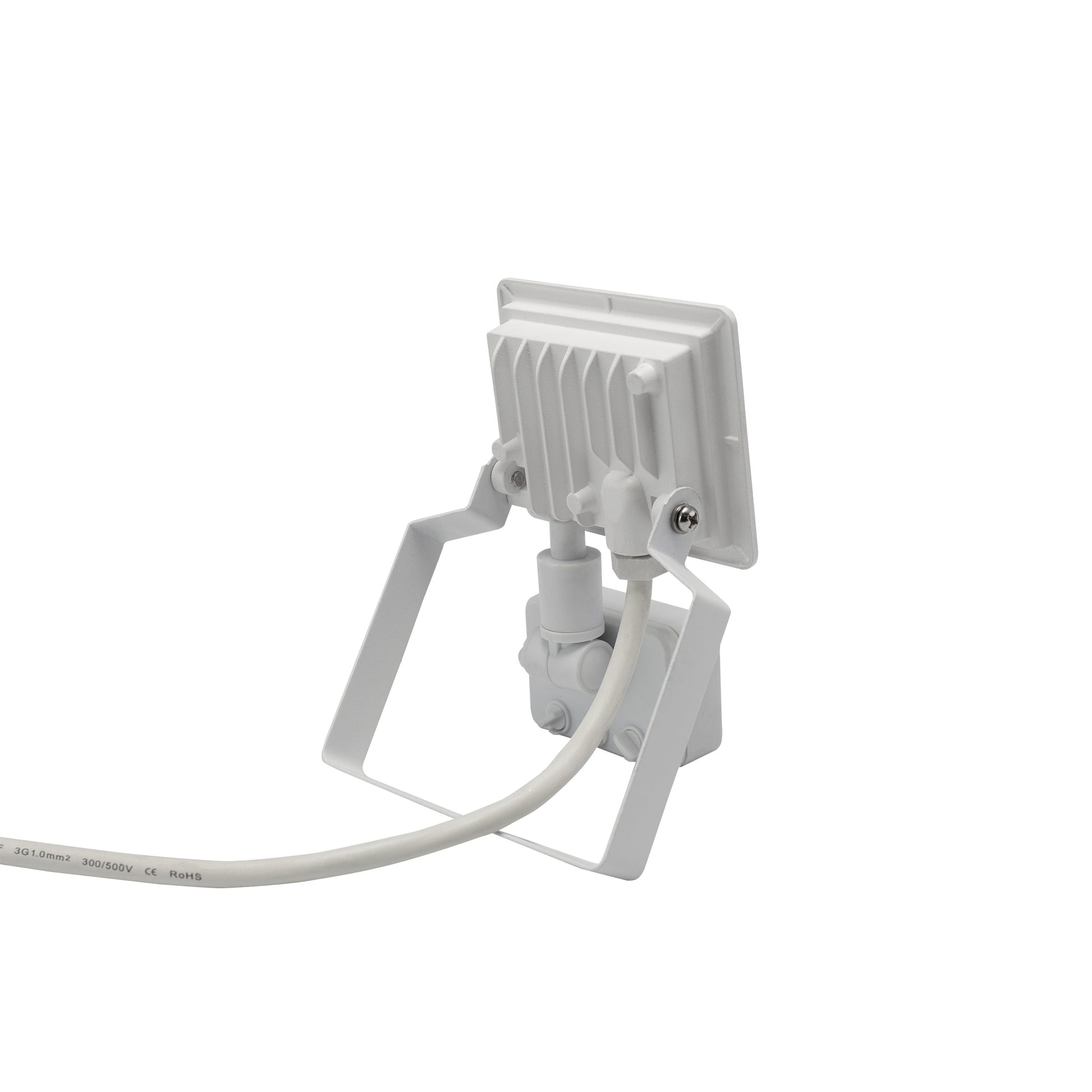 LED LUX 3 Fluter weiß 10W Strahler 1000lm IP44 Kaltweiß 6000K mit Bewegungsmelder